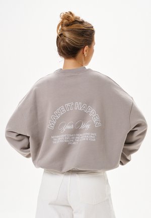 MIRONS, SWEATSHIRT PEACH - Sweatshirt - dark grey