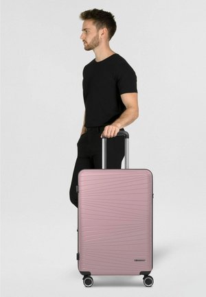 FRANKY, DALLAS 3.0 4 ROLLEN TROLLEY M 65 CM MIT DEHNFALTE UNISEX - Trolley - old rose