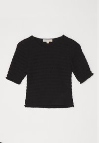 SOLID SMOCK - T-shirts med print - black