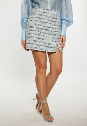 ROCK - A-line skirt - blau mehrfarbig