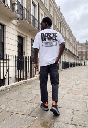 Dropsize T-shirt imprimé - white
