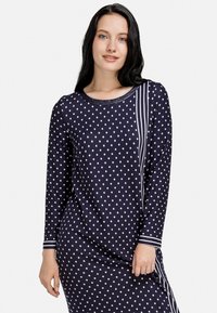 HELMIDGE Gebreide jurk - dunkel blau