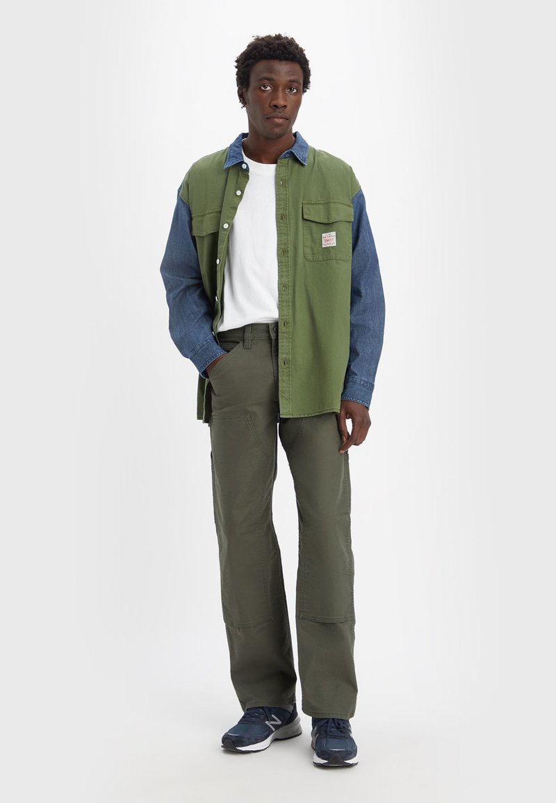 Levi's® Workwear - 565™ LOOSE STRAIGHT DOUBLE KNEE - Jeans baggy - gray olive, Ingrandire