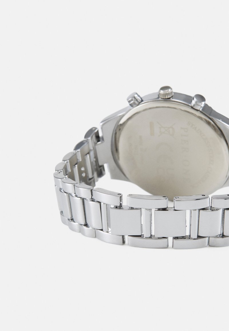 Damen Taschen | Pier One UNISEX Chronograph silver-coloured/silberfarben - OP10472 Damen Taschen | Pier One UNISEX Chronograph silver-coloured/silberfarben - OP10472
