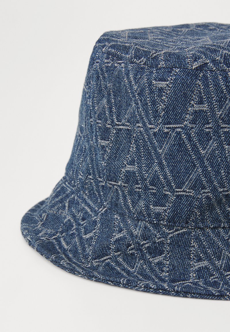 Armani Exchange BUCKET HAT - Hat - blue denim/dark blue  display picture 1
