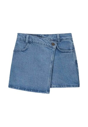 Jupe en jean - l blauw