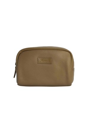 Wash bag - cognac brown