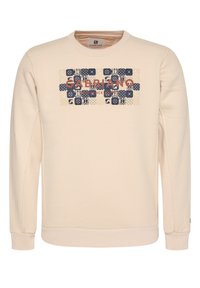 ROUND NECK - Collegepaita - sand