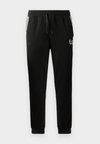TRAIN LINES PANTS - Tracksuit bottoms - black beauty