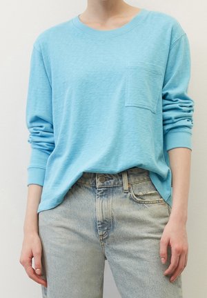 Top s dlouhým rukávem - light blue