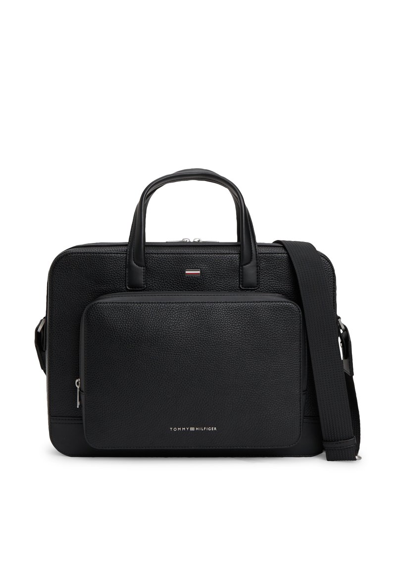 Tommy Hilfiger CENTRAL COMPUTER UNISEX - Mala para portátil - black ...