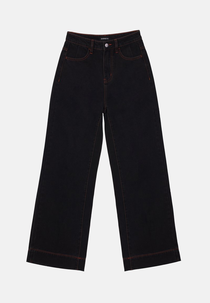 Even&Odd Relaxed fit jeans zwart denim/blackdenim Even&Odd Relaxed fit jeans zwart denim/blackdenim