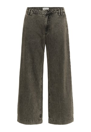 My Essential Wardrobe Flared Jeans - medium grey dirty wash
