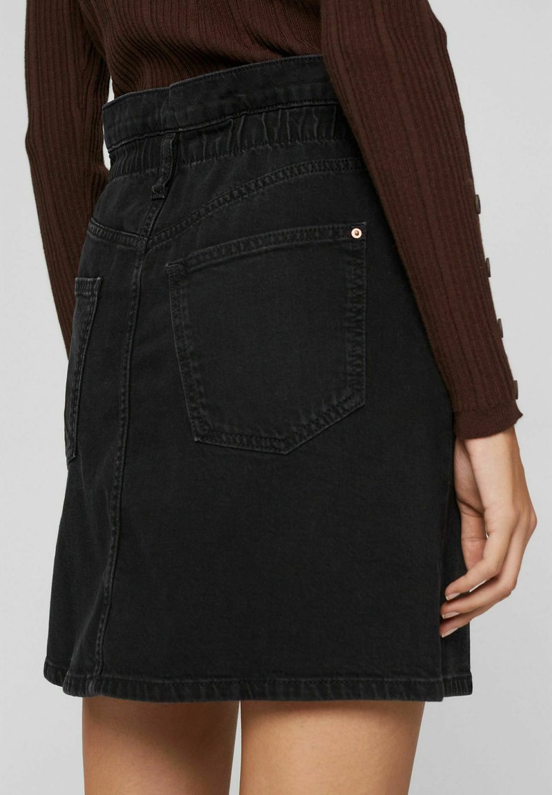 Damen Jeansröcke | Esprit Minirock black denim - KK13877 Damen Jeansröcke | Esprit Minirock black denim - KK13877