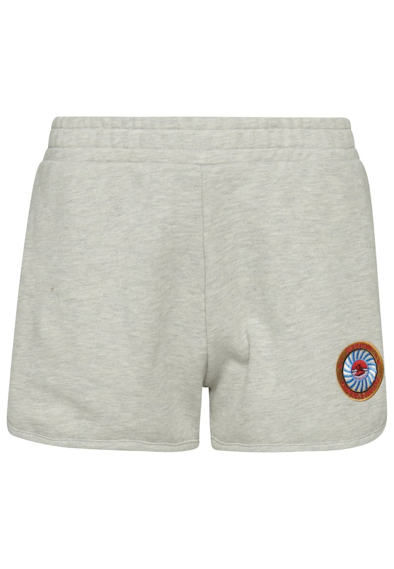 Damen Kleider | Superdry Shorts light grey marl/hellgrau - WH22986 Damen Kleider | Superdry Shorts light grey marl/hellgrau - WH22986