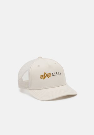 LABEL TRUCKER UNISEX - Casquette - jet stream white