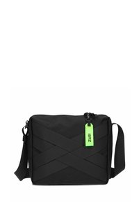 ZWEI MADEMOISELLE - Schoudertas - nubuk black/antraciet