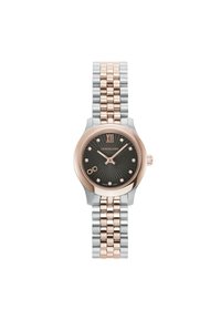 Valitud, silver rose gold tone & black