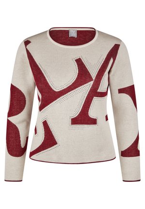 Strickpullover - vanille
