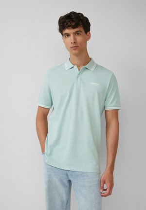 s.Oliver MIT KONTRASTDETAILS UND LOGO - Polo - ozeangrün