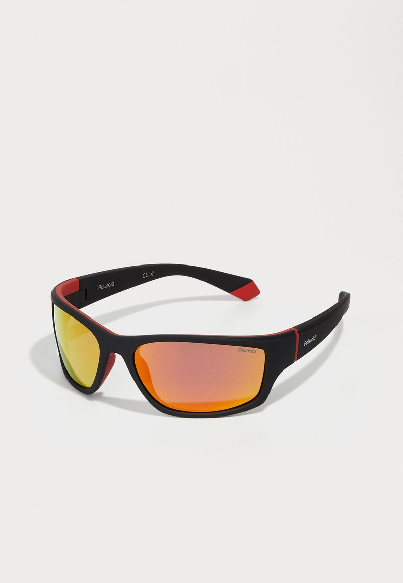 Polaroid PLD 2135/S - Lunettes de soleil - matte black/red