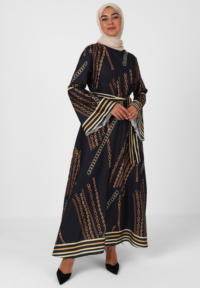 Modanisa CREW NECK Maxi dress black Zalando.ie