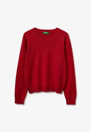United Colors of Benetton, Strickpullover - red