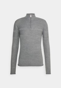 ONSBLADE HALF ZIP - Camisola - medium grey melange