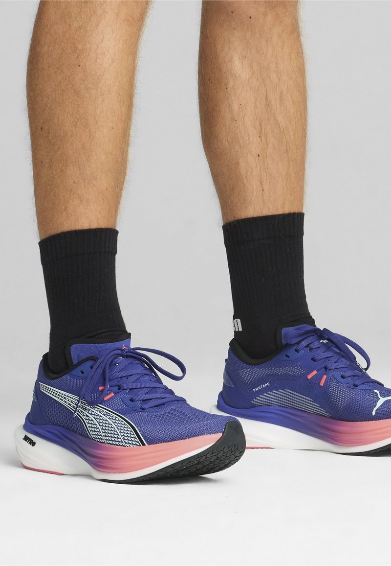 Puma DEVIATE NITRO™ 3  - Chaussures de running sur route - lapis lazuli sunset glow