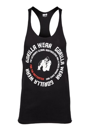 Gorilla Wear MELROSE STRINGER - Top - black