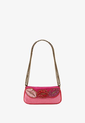 Kurt Geiger London, PICKLE SHOULDER KISS - Sac bandoulière - pink comb