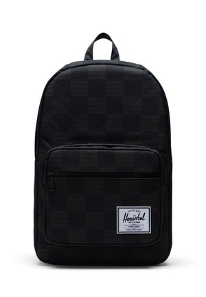 POP QUIZ - Sac à dos - black checkered textile