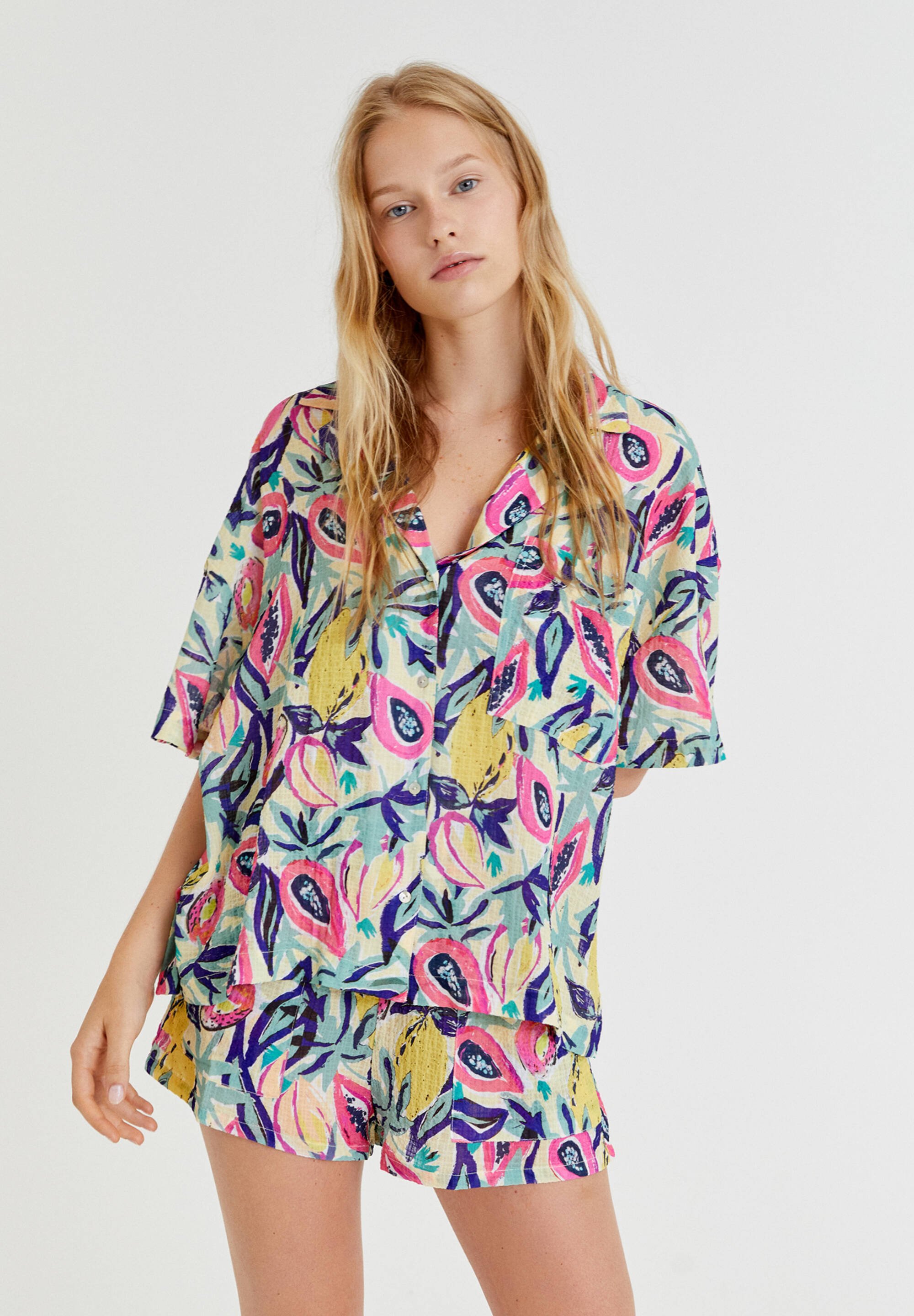 Donna MIT FRÜCHTEPRINT - Camicia Donna MIT FRÜCHTEPRINT - Camicia