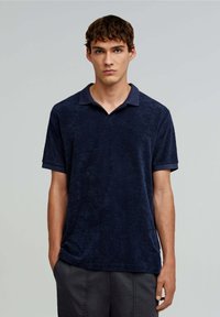 Scalpers TERRY  - Poloshirts - dark navy