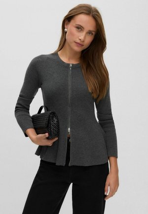 Vero Moda, CARDIGAN AWJESSICA KNITTED CARDIGAN - Gilet - dark grey melange