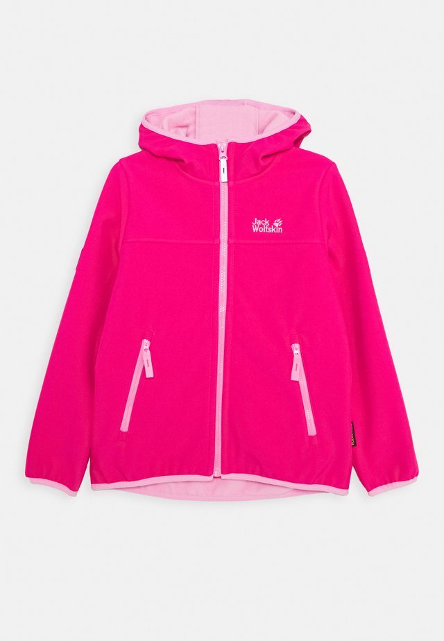 FOURWINDS JACKET KIDS - Softshelljacke - pink peony