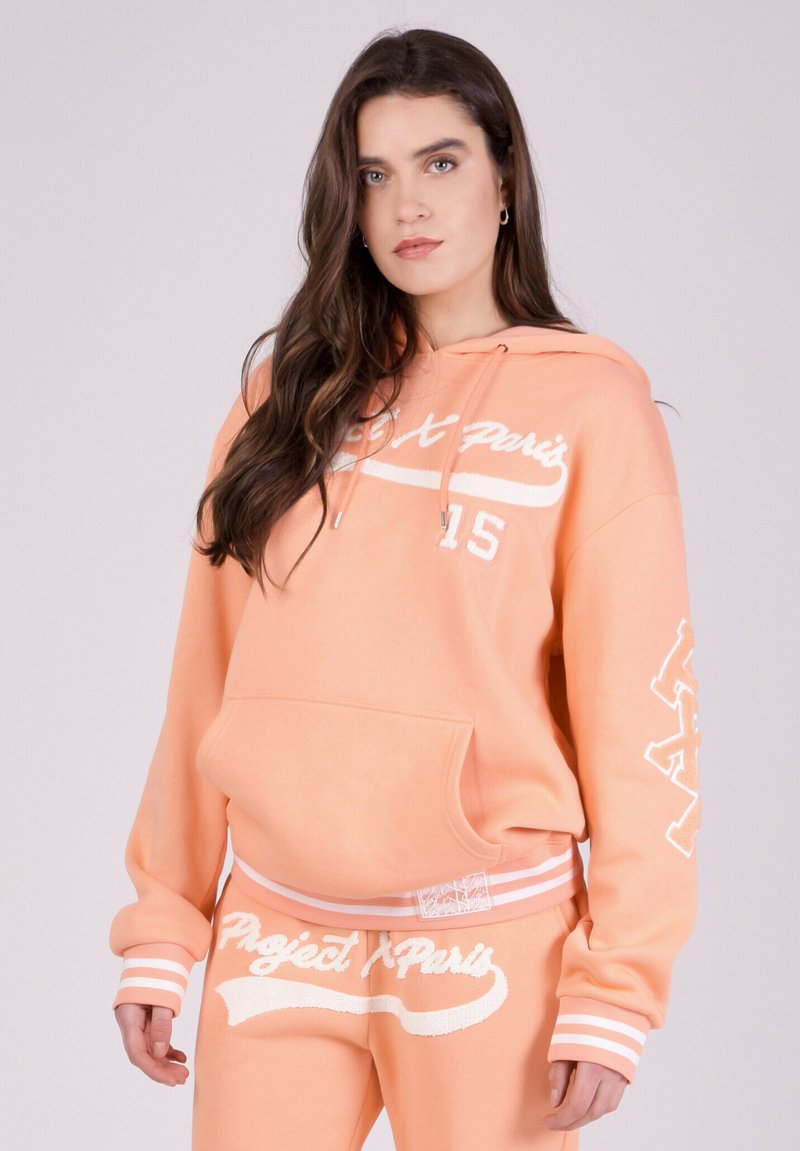 Project X Paris Sudadera Sweatshirt à Capuche Femme Essentials Noir - Confort Et Style Urbain
