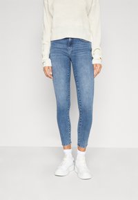 ONLY - ONLBLUSH ZIPPER  - Oprijete (skinny) kavbojke - special blue grey denim Miniaturna slika 1