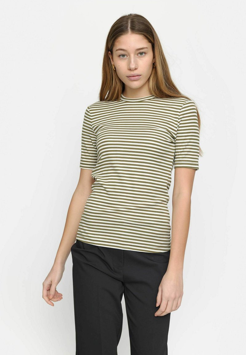 Soft Rebels SRFENJA  - T-shirt print -  martini olive