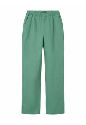 REGULAR FIT - Trousers - creme de menthe
