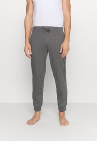 Pier One 2 PACK - Bas de pyjama - mottled dark grey/mottled grey