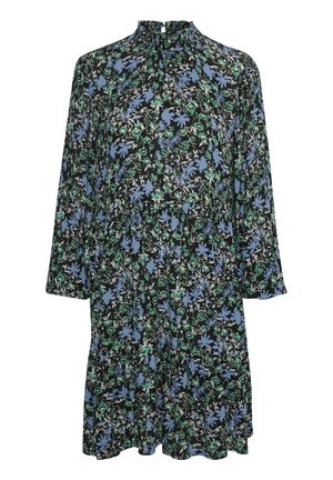RIANA AMBER PRINTED - Päevakleit - blue green flower print