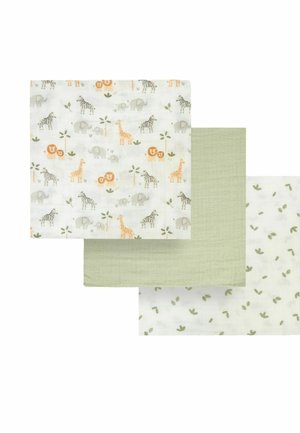 JoJo Maman Bébé 3-PACK  - Muslin blanket - green