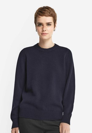 ROUND NECK - Maglione - Blue