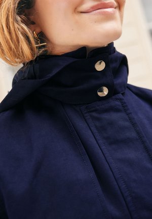 Next REGULAR FIT - HOODED - Impermeable - navy