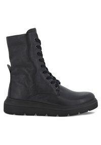 ECCO Botines con cordones - black