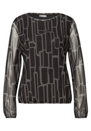 GEMUSTERTES  - Langærmet T-shirt - braun