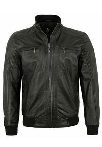 Otto Kern Lederjacke - schwarz