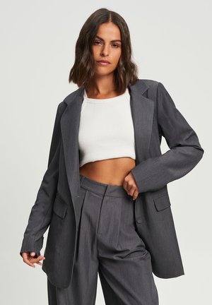 ISLA - Short coat - charcoal grey