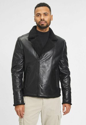 Gipsy by Mauritius G2MENNO SF - Leather jacket - black